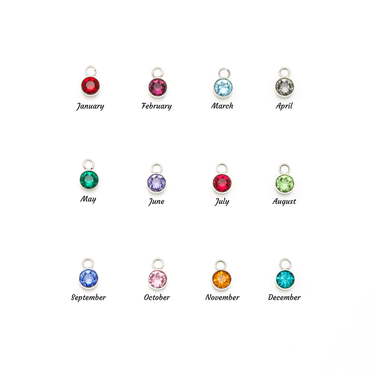 Customized Necklace with Birthstone