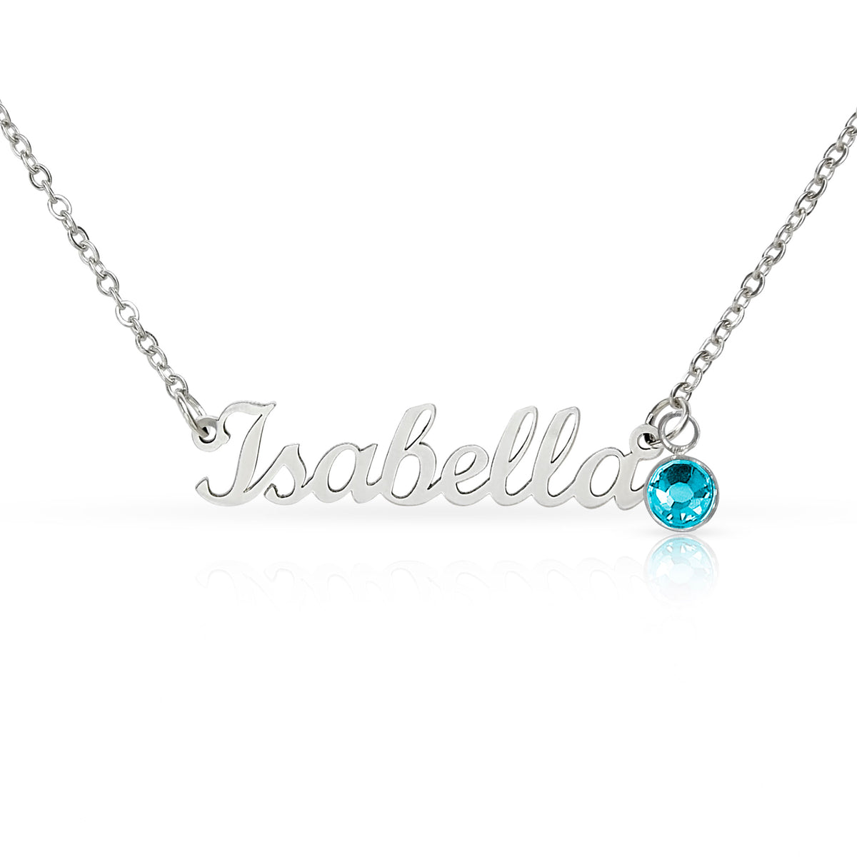 Customized Necklace with Birthstone