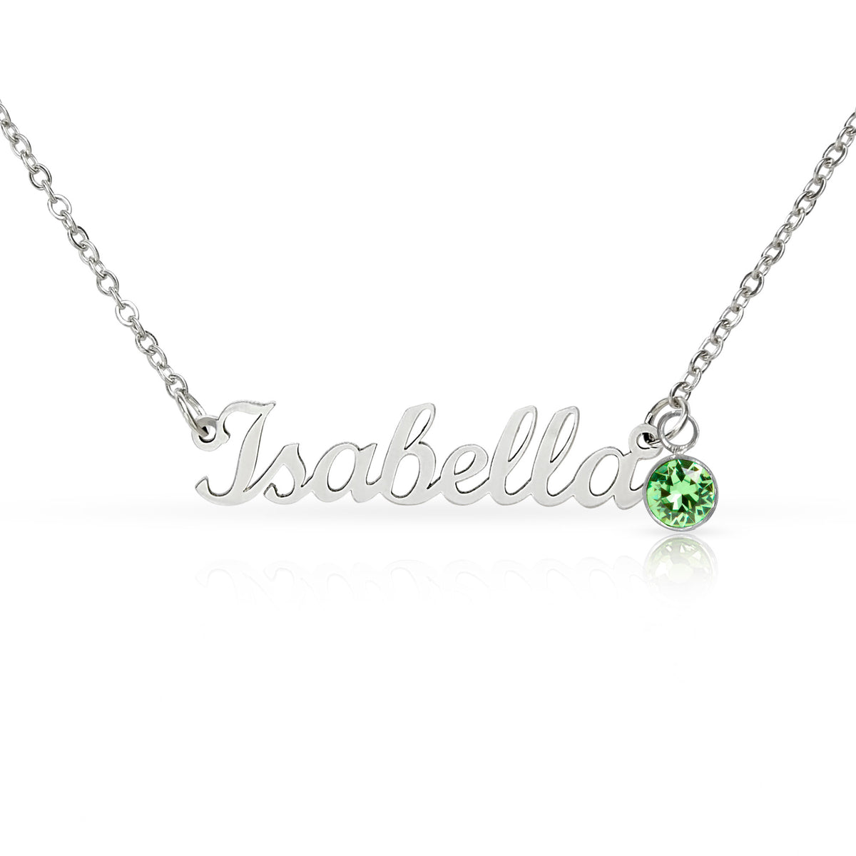 Customized Necklace with Birthstone