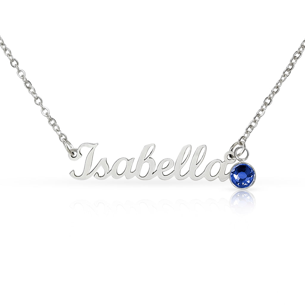 Customized Necklace with Birthstone