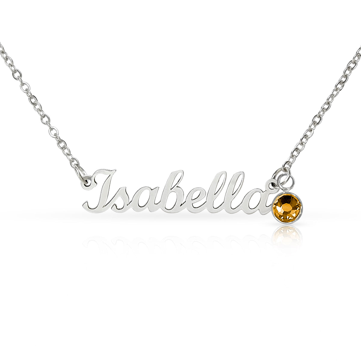 Customized Necklace with Birthstone
