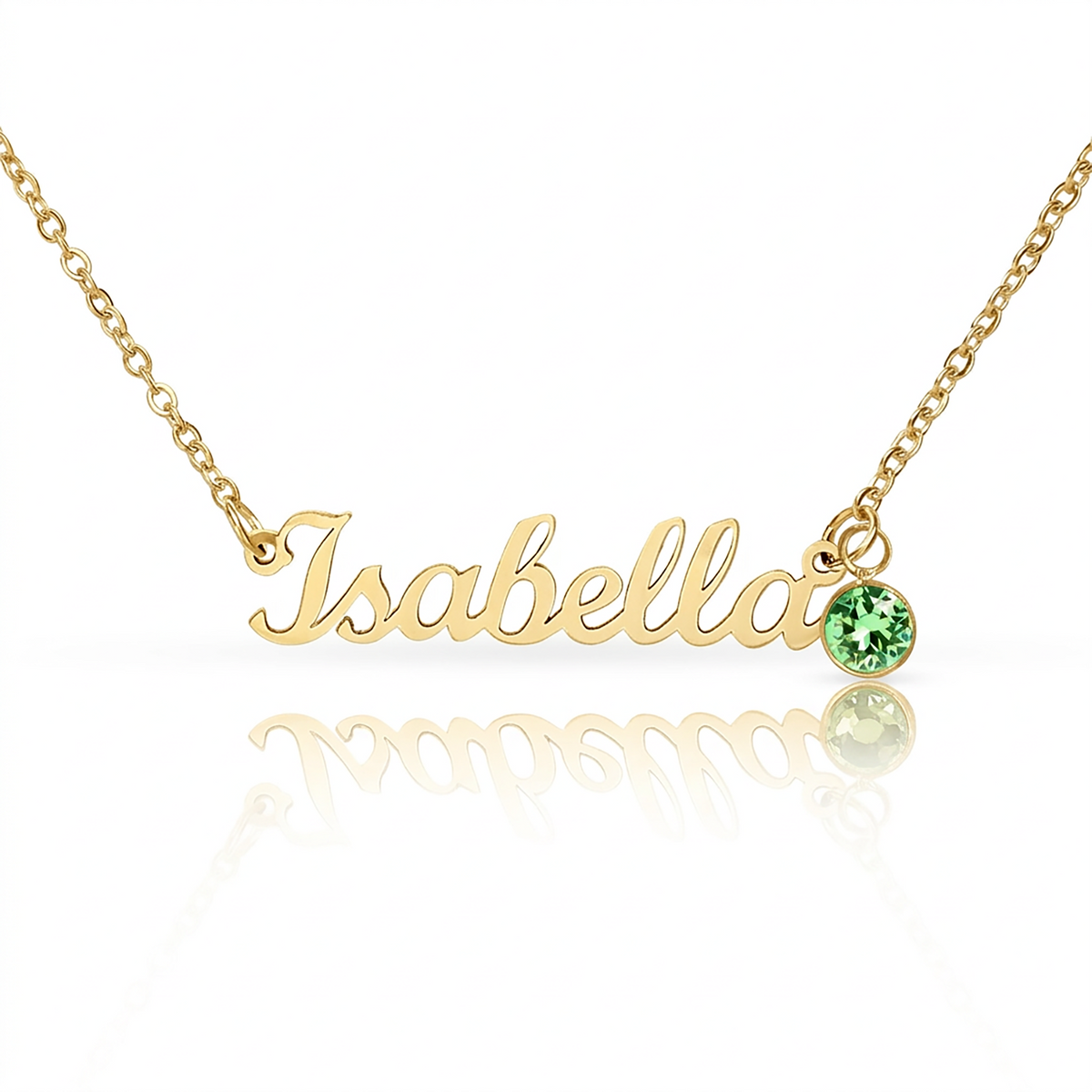 Customized Necklace with Birthstone