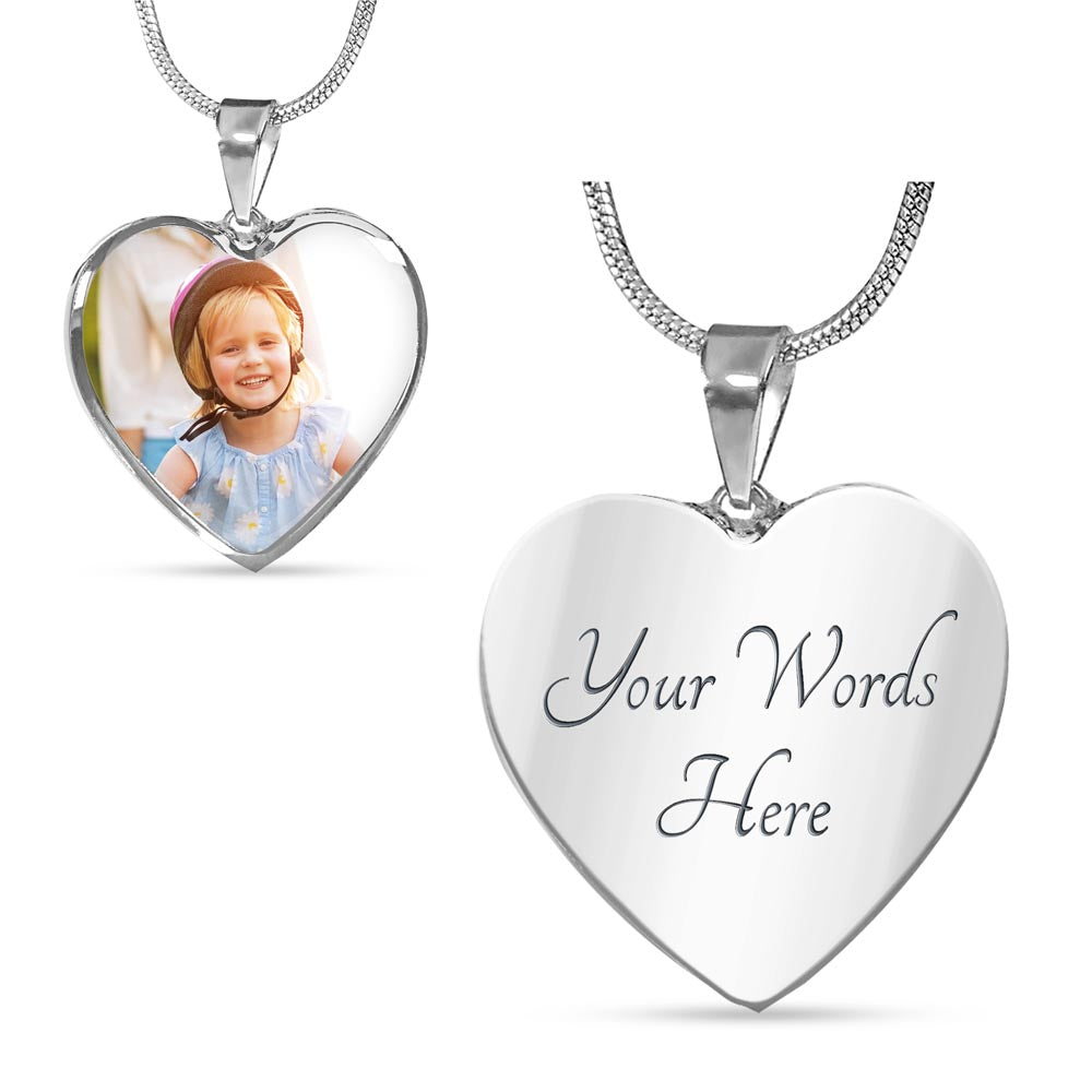 Customized Heart Necklace