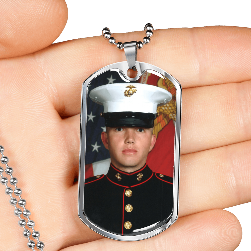 Personalized Dog Tag Necklace