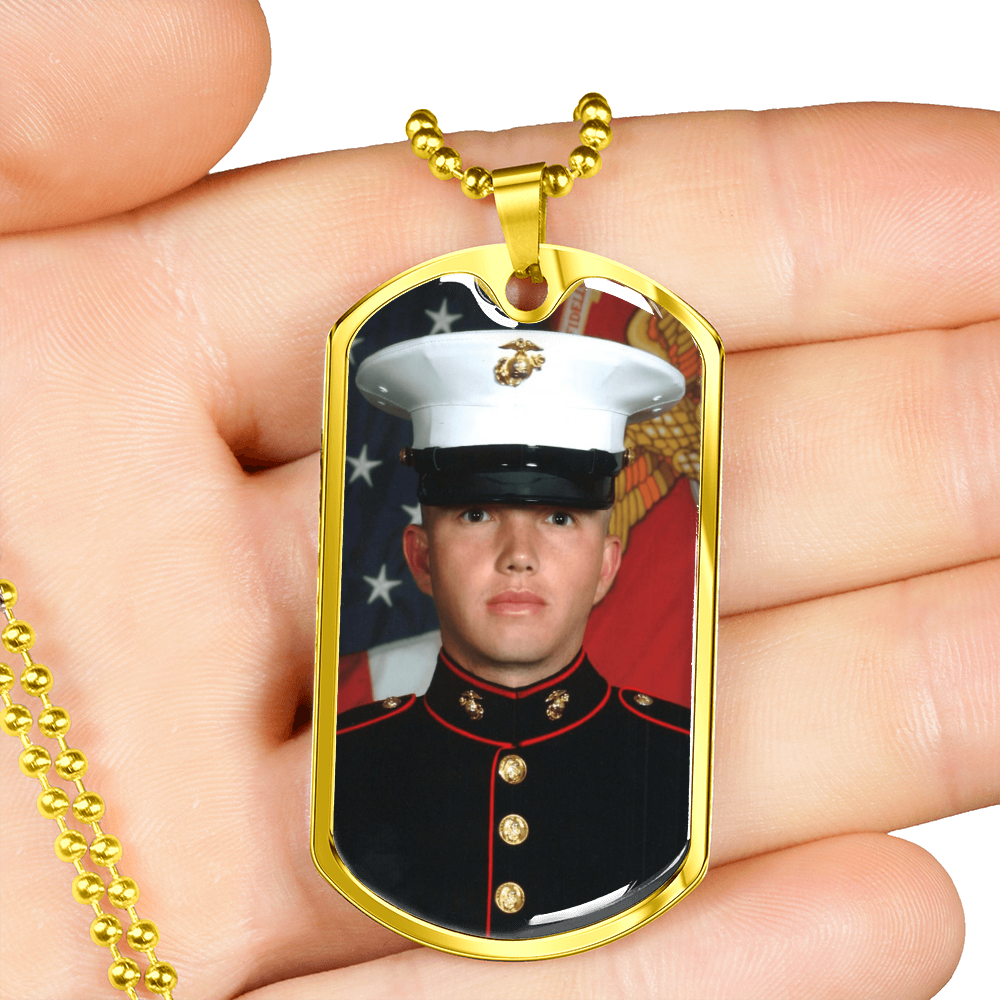 Personalized Dog Tag Necklace