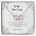 To the One I Love Necklace