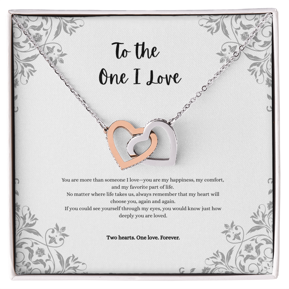 To the One I Love Necklace