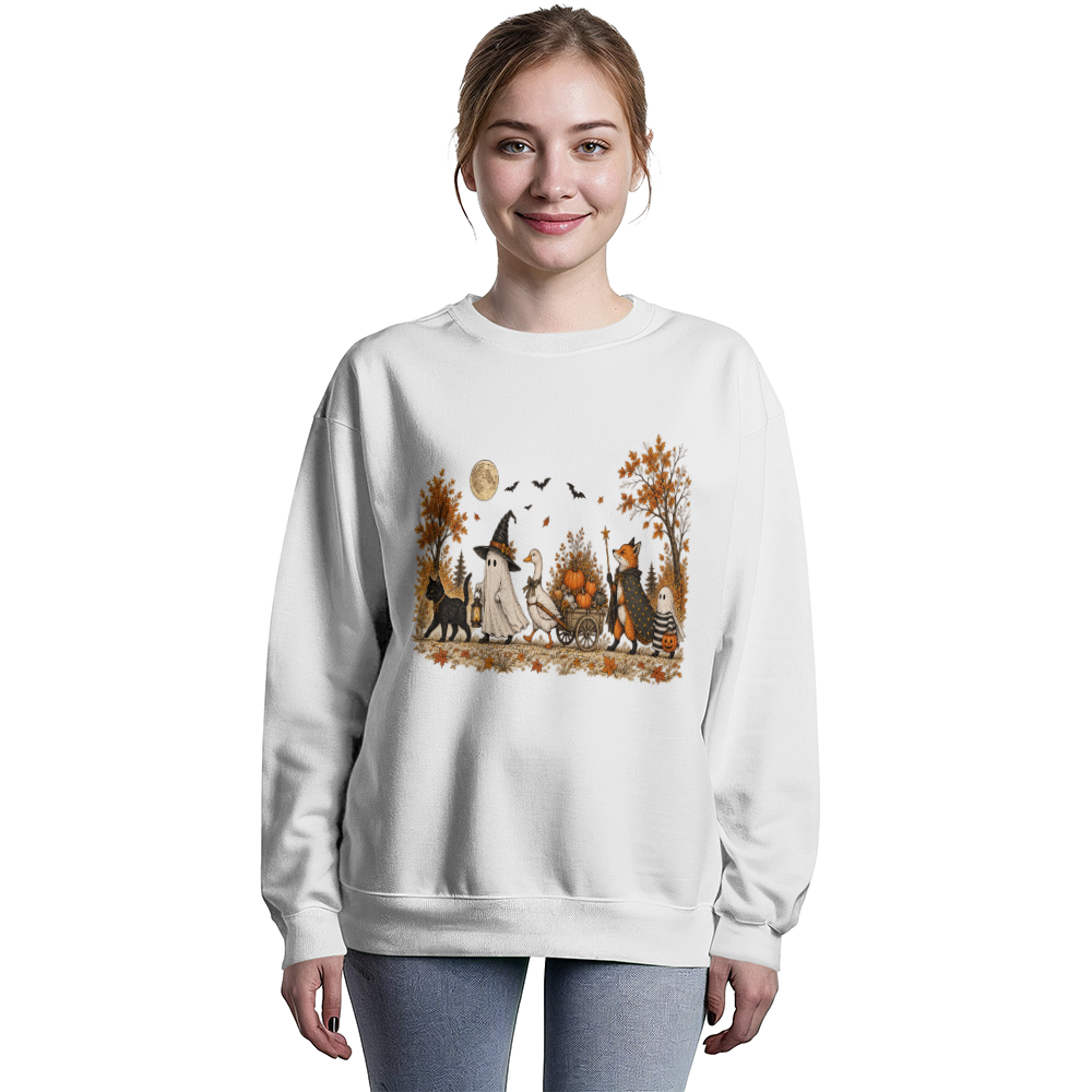 Happy Halloween! — Vintage Holiday Crewneck Sweatshirt