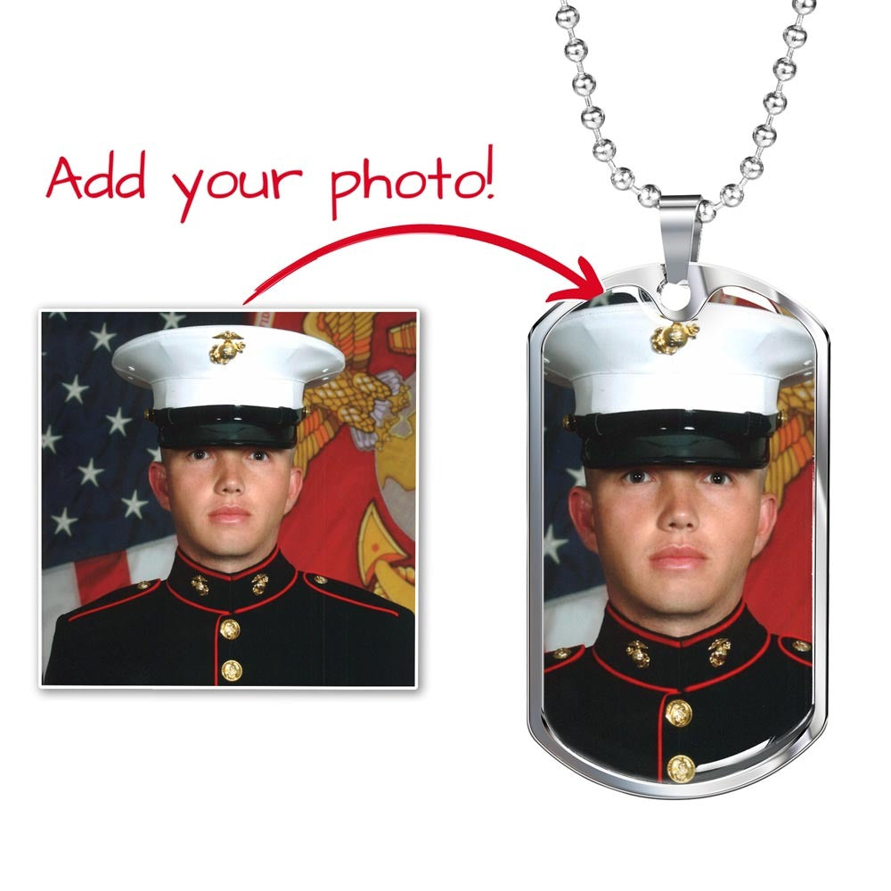 Personalized Dog Tag Necklace