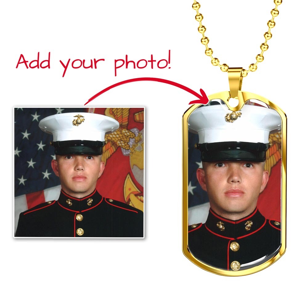 Personalized Dog Tag Necklace